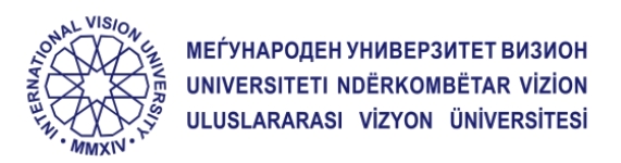INTERNATIONAL VISION UNIVERSITY